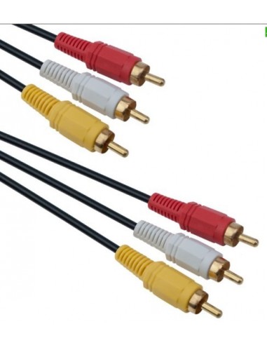 Кабел 3RCA - 3RCA